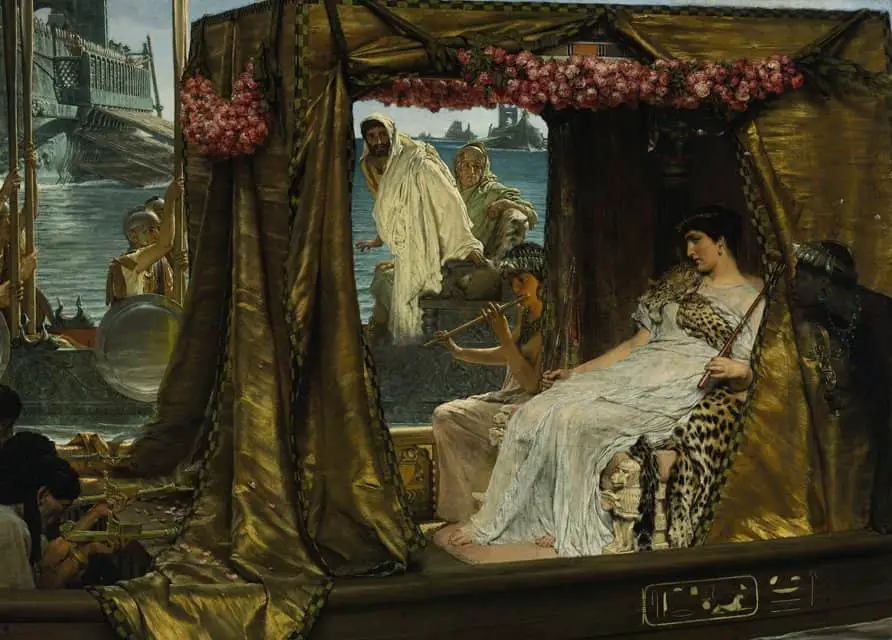 Antony and Cleopatra, by Lawrence Alma-Tadema
