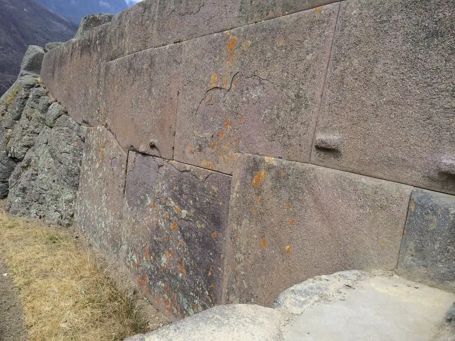 Stones at Ollantaytambo.
