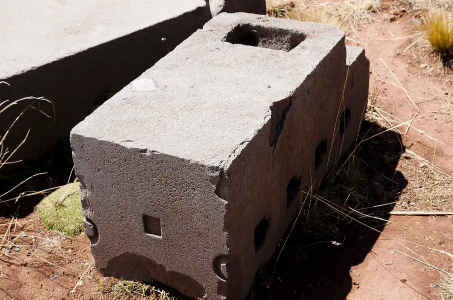 Another stone block at puma punku